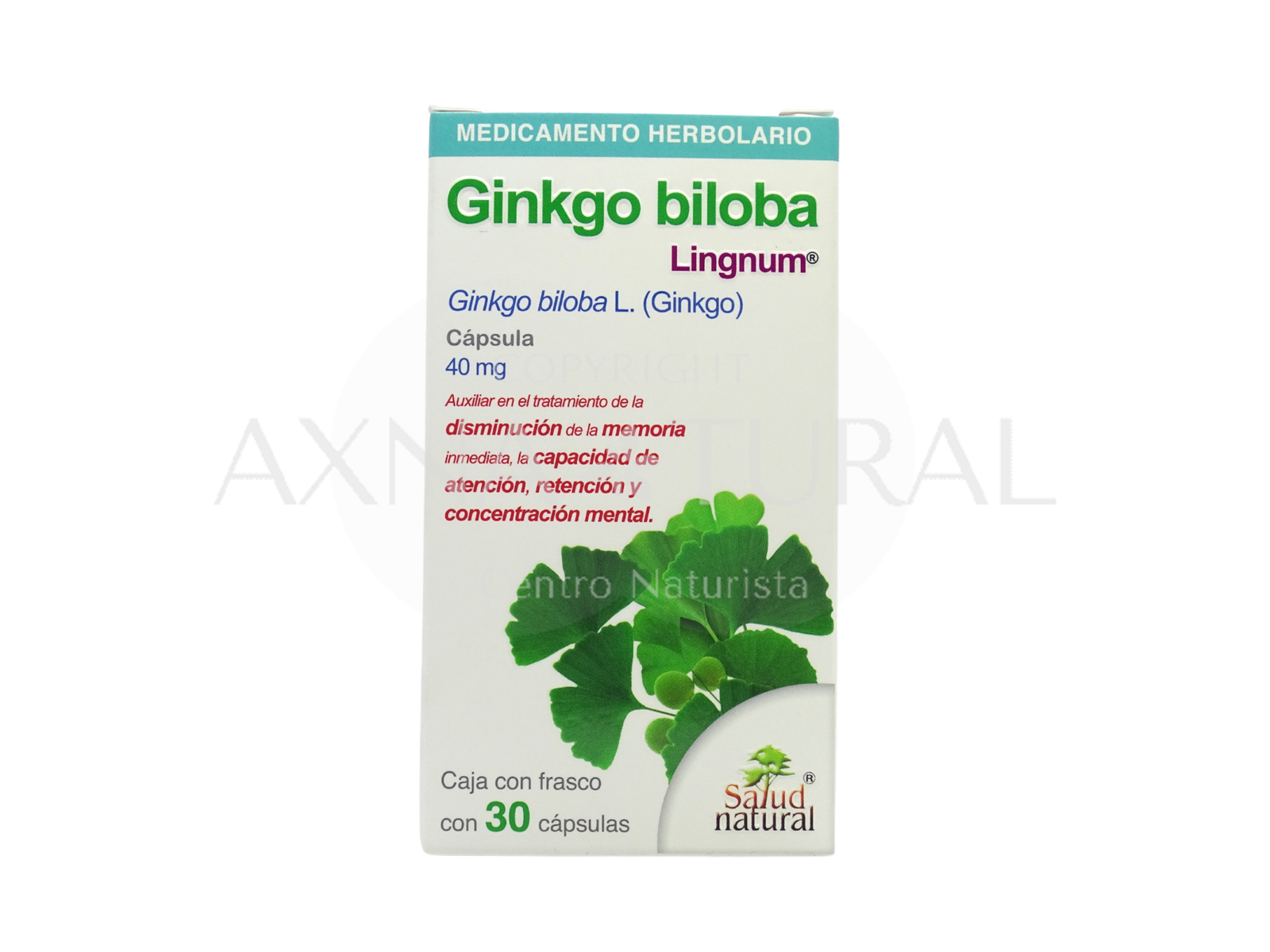El Natural Ginkgo Biloba Tea – 100% Natural Tea Bags (Pack Of Sobres), Made In Mexico